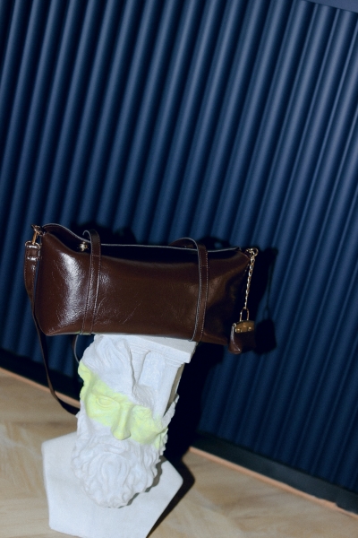 Romeo Acı Kahve Omuz Çantası