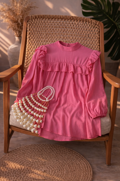 Sakura Pembe Gömlek