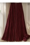 Sarra Bordo Fermuarlı Etek 