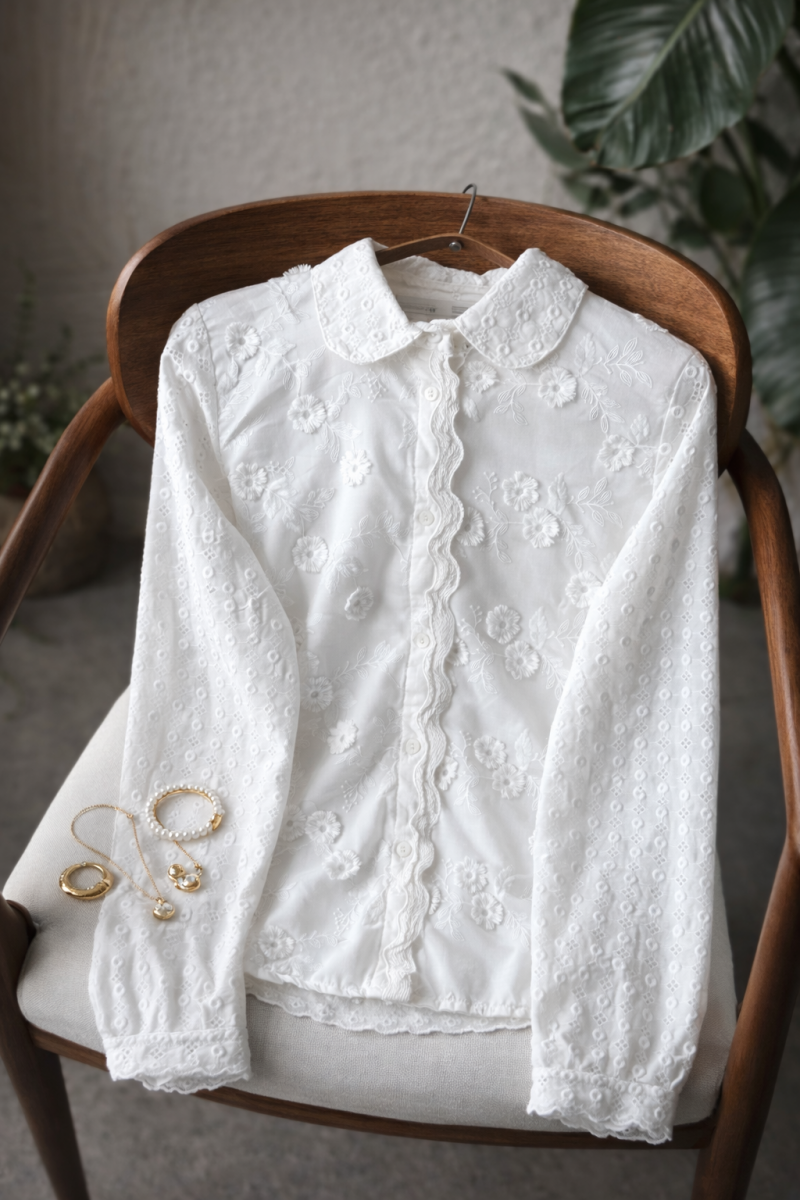 Sarina Beyaz Gömlek