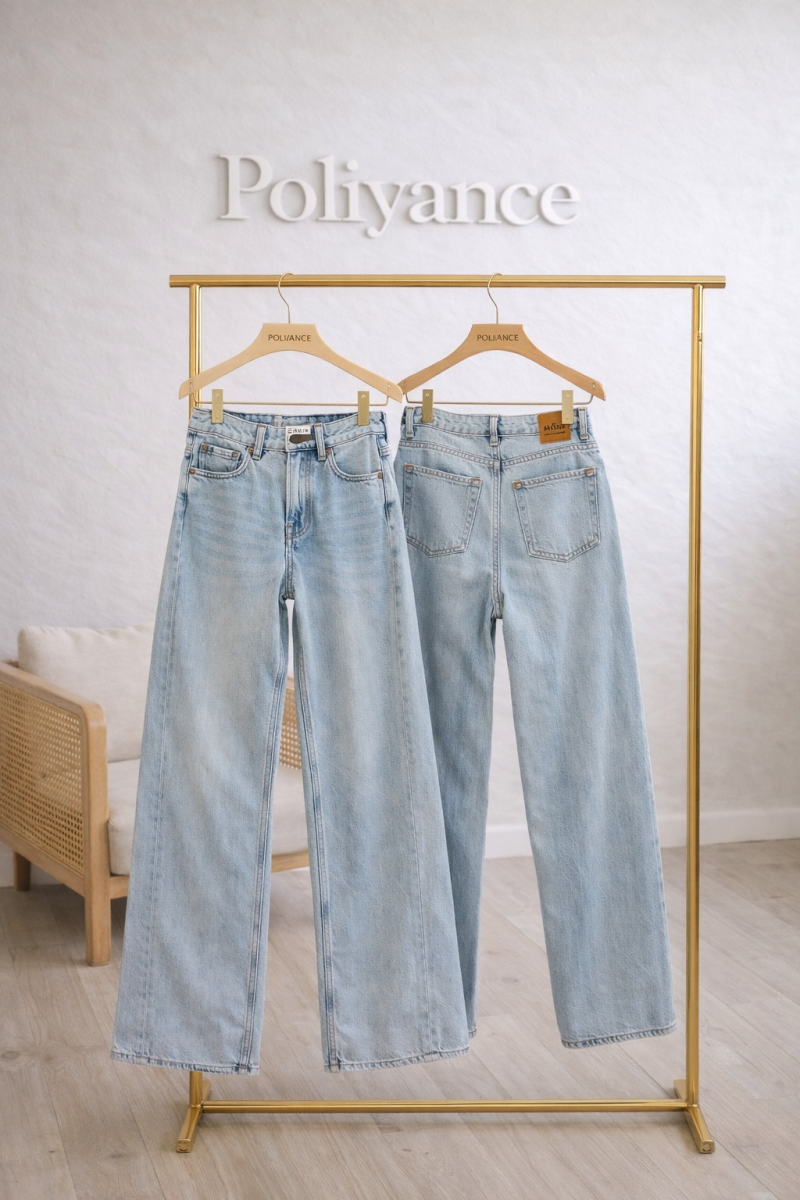 Sarpel Açık Mavi Kot Denim Pantolon