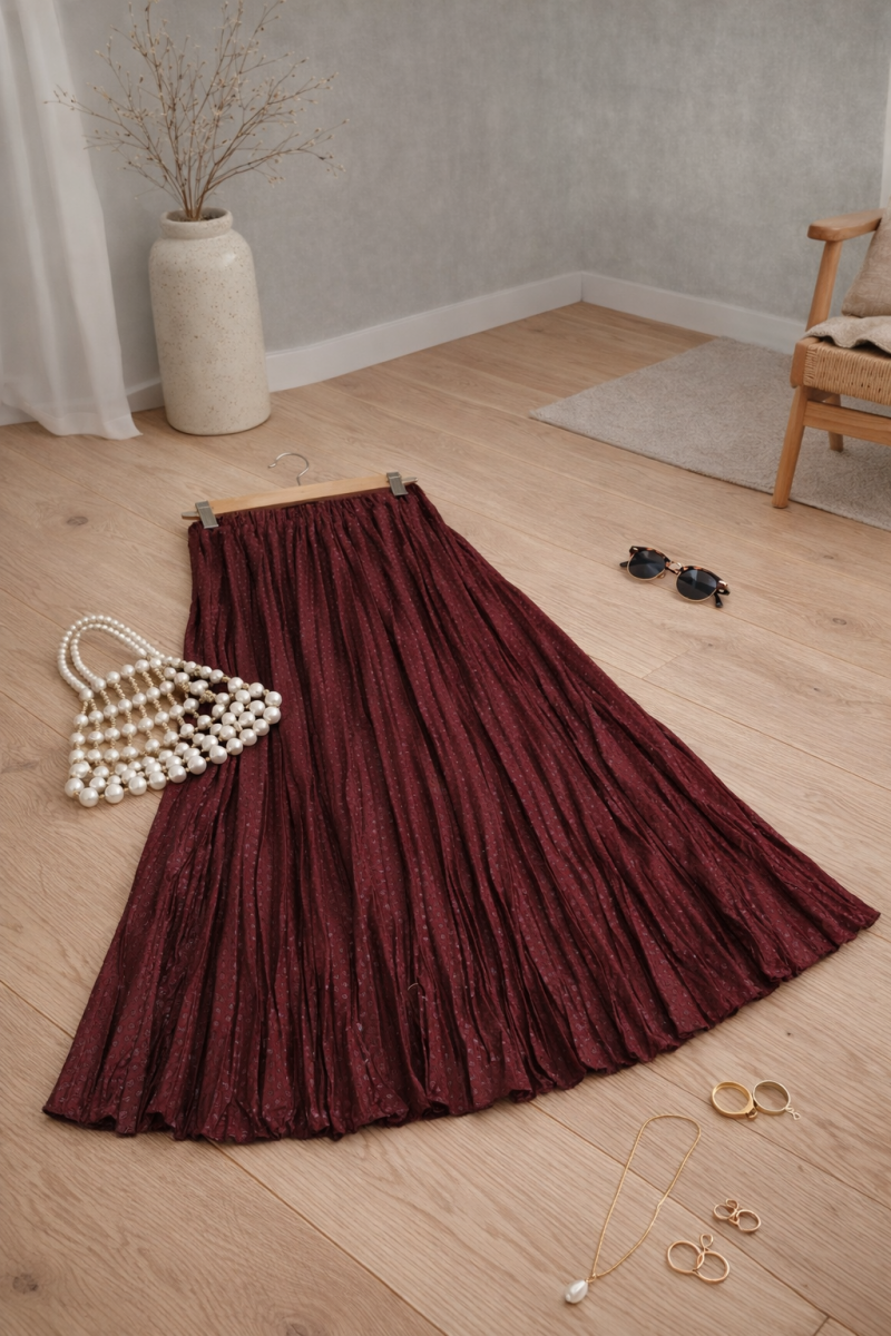 Sofia Bordo Kloş Etek